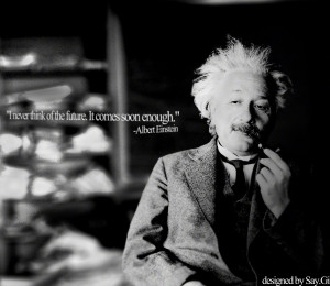 Einstein Quote Wallpaper by TheSayGi