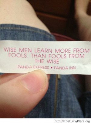 Wise man quote