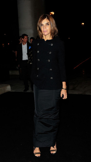 Carine Roitfeld at Chanel The Little Black Jacket Private View at ...
