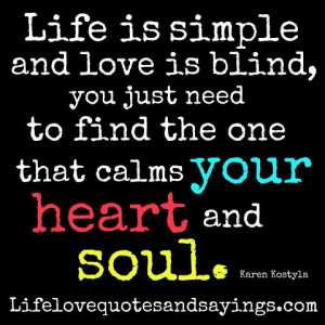 blind love quotes