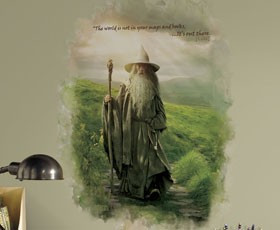RoomMates RMK2161SCS The Hobbit Quote Peel and Stick Wall Decals