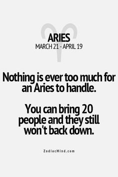 Aries Facts