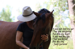 Pictures > Horse Quotes > It was not into my ear that you whispered ...