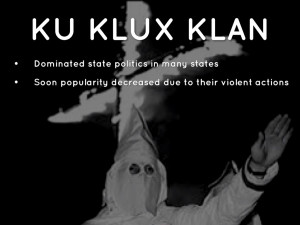 1920s Ku Klux Klan Symbol