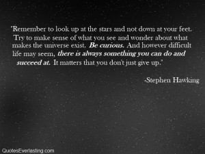 Look Up At The Stars