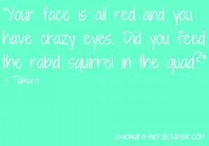 awkward quotes - awkward Fan Art