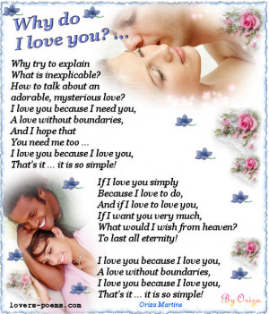 40+ I Love You Poems