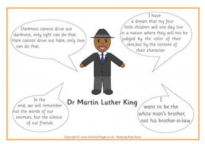 MLK quotes poster