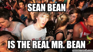 Generate a meme using Sudden Clarity Clarence