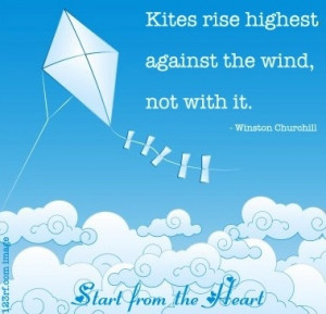 Kites quote via www.Facebook.com/StartFromTheHeart