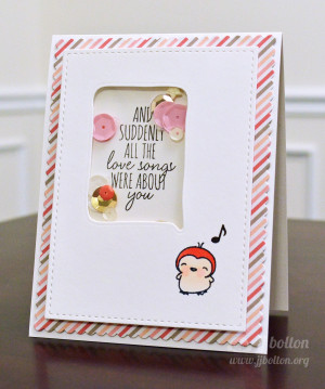 Mama Elephant Stamp Highlights: Love Quotes