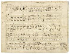 chopin original sheet music More