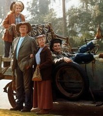 with the truck, were Max Baer as Jethro, Irene Ryan as Granny Clampett ...