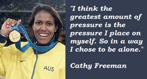 Cathy Freeman's quote #1