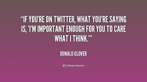 Donald Glover Quotes