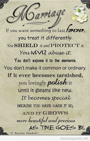 ... sickness and health through richer and poorer for better or for worse