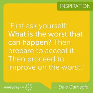 Dale Carnegie Quote - Fitness Motivation