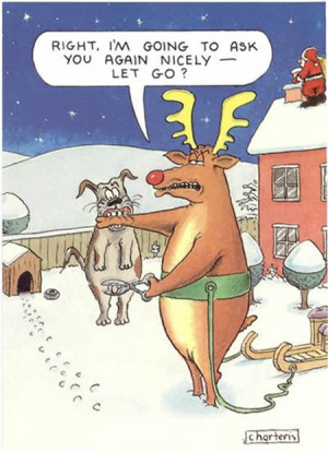 Funny christmas cartoon