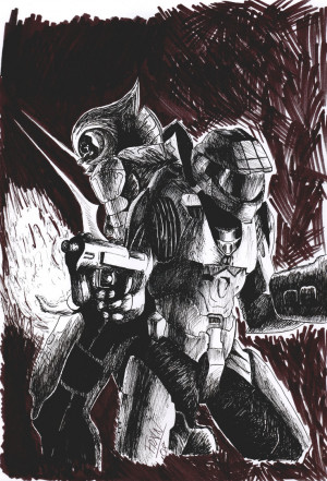 Halo Master Chief And Arbiter