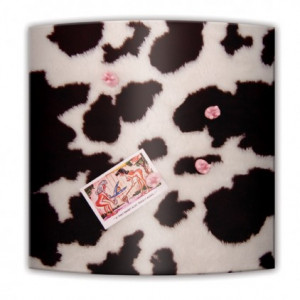 ... / Design Marketplace / Fluffy Moo Cow Magnetic Board by funky home