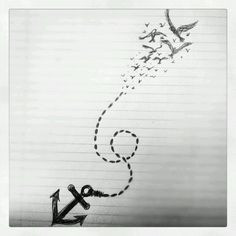 Anchor Tattoos With Birds I want the anchor to be on my