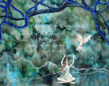 Tangled up in Blue, bob dylan lyrics, woman sitting, white flying bird ...