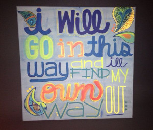 Dave Matthews Band 41 quote painting on Etsy, $30.00