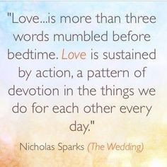 Nicholas Sparks quote from 