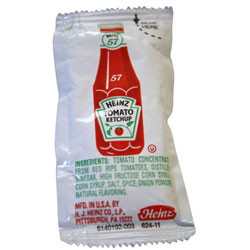 New Heinz Ketchup Packet