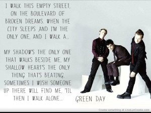Boulevard Of Broken Dreams Green Day