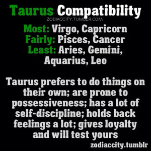 zodiac # sign # taurus # compatibility # astrology # zodiaccity ...