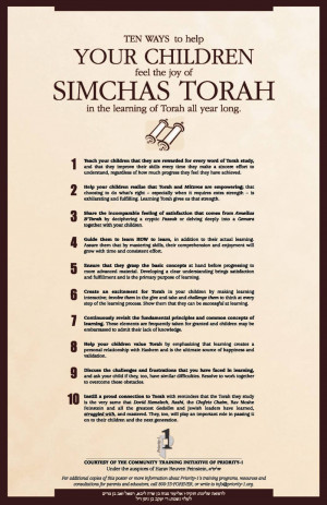 Shemini Atzeres – Simchas Torah – Bereshis Update (Wed Morning ...