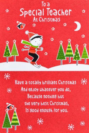 Teacher Christmas Cards