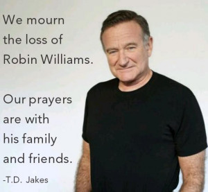 Robin Williams Quote Depression