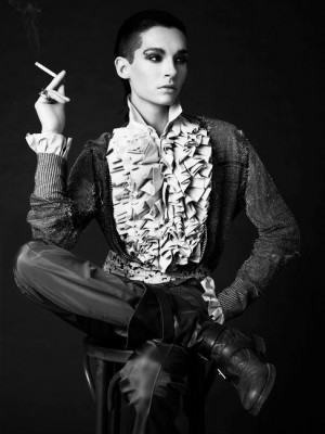 to stay away from humans only to don’t be hurt by them. But tonight ...