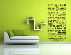 ... Quotes and Saying Art Wall Decor Decals for Living Room Bedroom
