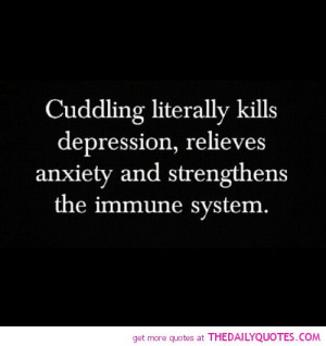 Cuddling In Bed Quotes