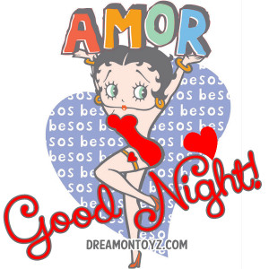 AMOR Besos Good Night! ~ Devil and Angel betty Boop Good Night Sleep ...
