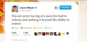 Posted by Joyce Meyer Quotes at 12:22 No comments: