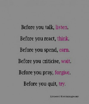 Before you quit, try
