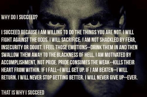 Choose success!