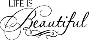 Quote-Life Is Beautiful fancy-special buy any 2 quotes and get a 3rd ...