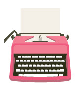 Typewriter Clipart Set