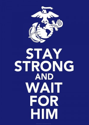 Stay Strong And Wait For Him