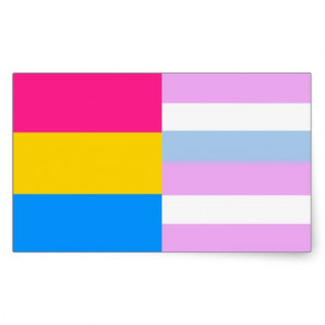flag pink intersex pride flag intersex pride flag sticker intersex ...