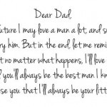 funny Being A Father sayings, dear dad future