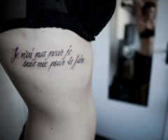 French quotes tattoos