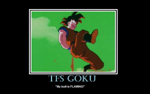TeamFourStar Goku Poster by Deidara-Clone