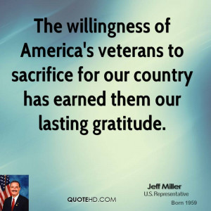 Quotes About Veterans Sacrifice