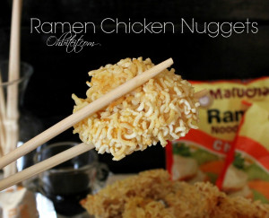 ... Chicken, AND.. you just can’t ever go wrong with Ramen..right?? That